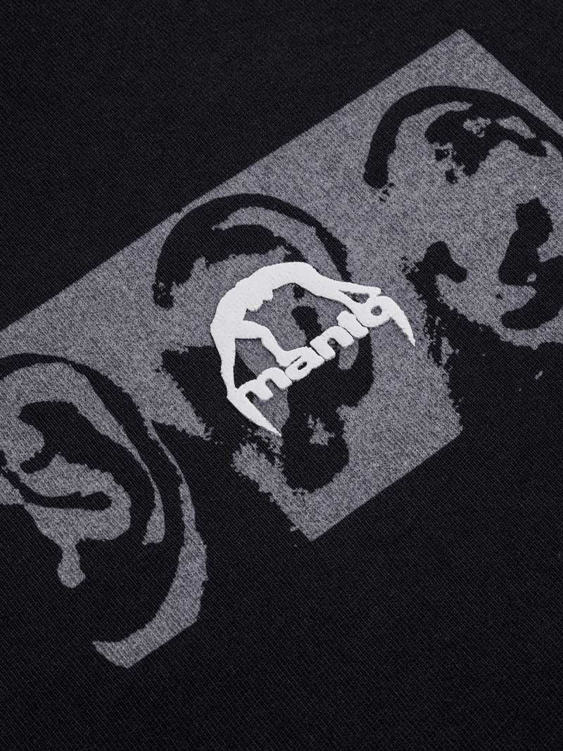 MANTO Redza Peace Oversize tshirt- black